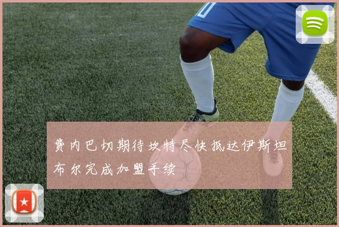 费内巴切期待坎特尽快抵达伊斯坦布尔完成加盟手续