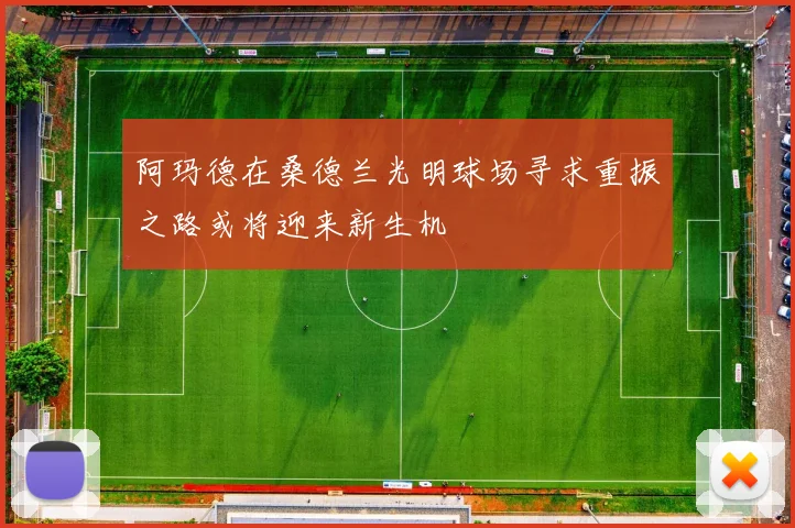 阿玛德在桑德兰光明球场寻求重振之路或将迎来新生机